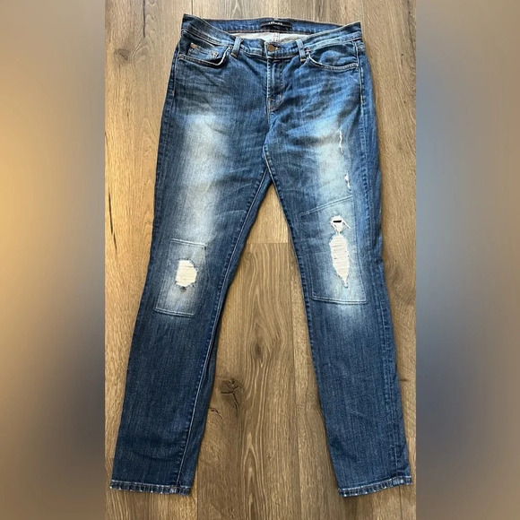 J Brand Women’s Bigtime Distressed Jeans Size 28 - Picture 2 of 15